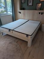 Te koop Auping Auronde 180 x210, Ophalen, Gebruikt, Wit, Tweepersoons