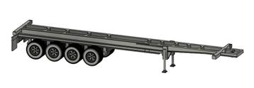 40ft Trailer chassis  beschikbaar voor biedingen