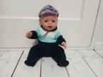 Baby Born Pop Jongen - Nieuwstaat + Extra's!, Ophalen of Verzenden, Zo goed als nieuw, Babypop
