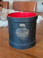 Antieke Maatbeker - 1 Liter AWR graanmaat /spint, Overige materialen, Gebruikt, Schaal, Rond