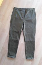 Groene broek Pmu leer mt L, Verzenden, Maat 42/44 (L), Zo goed als nieuw, Lang