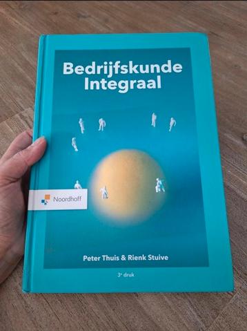 Bedrijfskunde Integraal 
- Peter Thuis & Rienk Stuive beschikbaar voor biedingen