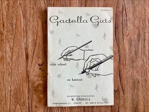 Prachtige Gadell Gids Bomvol school & kantoor artikelen 1954, Boeken, Catalogussen en Folders, Gelezen, Catalogus, Ophalen of Verzenden