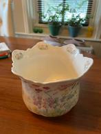 Vintage Victoriana gebloemde bloempot, Ophalen of Verzenden, Huis en Inrichting