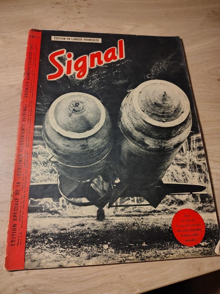Signaal Frans (Signal) 1941 Nr. 3, Ophalen of Verzenden
