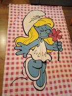 Kinder dekbedovertrek Smurfin 1 persoons, Gebruikt, Meisje, Dekbedovertrek, Ophalen of Verzenden