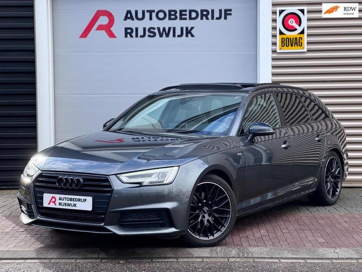 Audi A4 Avant 2.0 TFSI Sport S line black edition Vol!, Auto's, Audi, Bedrijf, Te koop, A4, ABS, Achteruitrijcamera, Airbags, Airconditioning