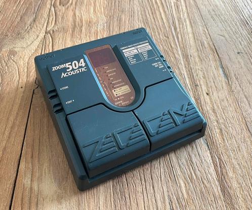 Zoom Acoustic 504, Muziek en Instrumenten, Effecten, Gebruikt, Reverb, Multi-effect, Ophalen of Verzenden