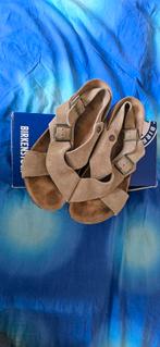 Birkenstock Tulum suede Taupe maat 40, Kleding | Dames, Schoenen, Ophalen of Verzenden, Zo goed als nieuw, Sandalen of Muiltjes