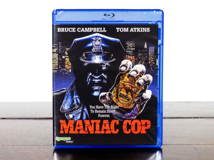 Maniac Cop Blu-Ray (US Import) Synapse, Cd's en Dvd's, Blu-ray, Nieuw in verpakking, Horror, Ophalen of Verzenden