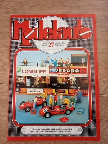 Tijdschrift Modelauto nummer 27 1988 nov./dec. Enzo Ferrari beschikbaar voor biedingen