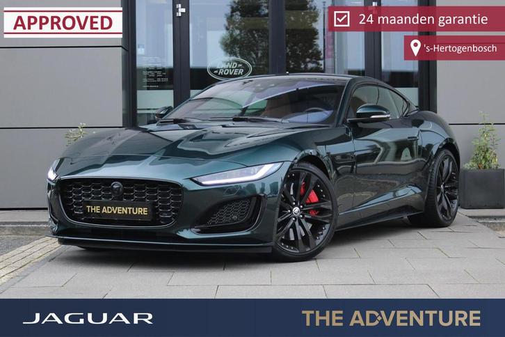 Jaguar F-TYPE P450 RWD 75 | SVO BRG | Extended Leather | Pan, Auto's, Jaguar, Bedrijf, Te koop, F-type, ABS, Achteruitrijcamera