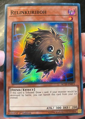 Yu-Gi-Oh! Relinkuriboh AC19 1st Ed Advent Promo ! beschikbaar voor biedingen