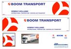Vrachtauto decal 1:50 Boom logistics ( type 1 ), Nieuw, Overige merken, Bus of Vrachtwagen, Verzenden