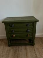 Vintage opgeknapt ladekastje, Huis en Inrichting, Ophalen, 50 tot 100 cm, Zo goed als nieuw, 3 of 4 laden