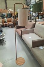 Vloerlamp DONIO Light & Living metaal hout stof touw naturel, Ophalen, Zo goed als nieuw, Metaal, 150 tot 200 cm