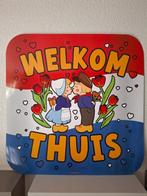 Welkom thuis slinger en schild, Ophalen of Verzenden, Zo goed als nieuw, Versiering, Overige
