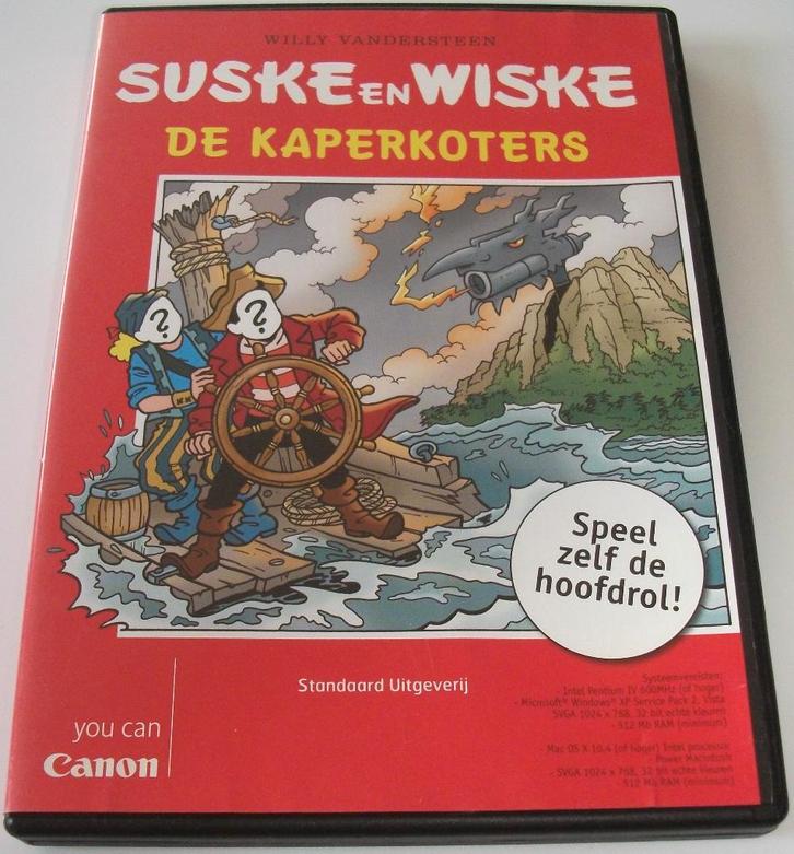 PC Game *** SUSKE EN WISKE ***, Spelcomputers en Games, Games | Pc, Zo goed als nieuw, Overige genres, 1 speler, Vanaf 7 jaar