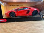 Lamborghini Aventador 1:18 Mondo Motors, Hobby en Vrije tijd, Modelauto's | 1:18, Ophalen, Zo goed als nieuw, Auto, Overige merken
