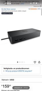 DELL Dockingstation, Computers en Software, Dockingstations, Ophalen of Verzenden, Zo goed als nieuw, Laptop