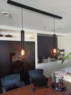 Set hanglampen Ztahl incl plafond bevestiging, Huis en Inrichting, Ophalen, Zo goed als nieuw, Metaal, Minder dan 50 cm