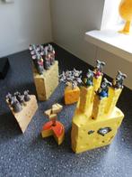 cocktailprikkers muizen en kaas hele verzameling, Ophalen, Zo goed als nieuw, Rvs of Chroom
