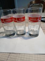3 coca cola glazen, Verzamelen, Glas en Borrelglaasjes, Ophalen of Verzenden, Zo goed als nieuw, Frisdrankglas