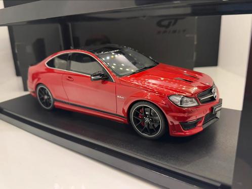 GT Spirit Mercedes C63 AMG 507 Rood GT920, Hobby en Vrije tijd, Modelauto's | 1:18, Nieuw, Overige merken, Ophalen of Verzenden