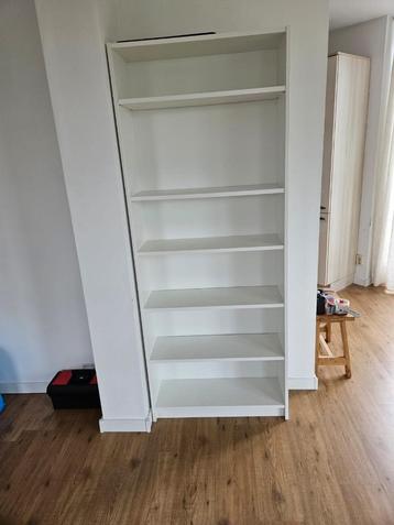 Ikea Billy Boekenkast, wit, 80x28x202 cm beschikbaar voor biedingen