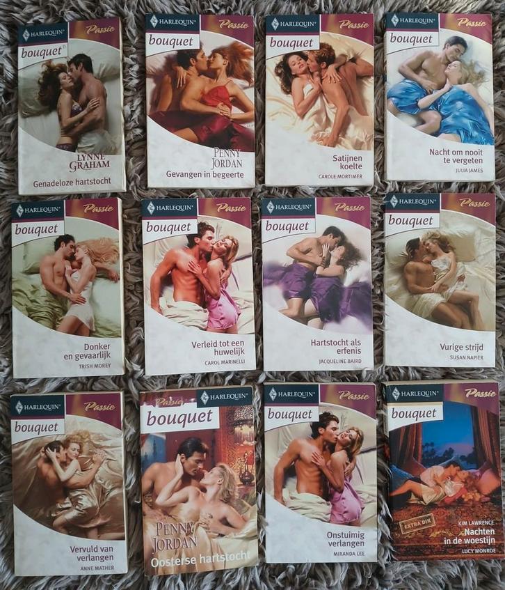 HARLEQUIN BOUQUET REEKS (PASSIE REEKS), Boeken, Romans, Zo goed als nieuw, Nederland, Verzenden