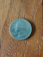 1982-D Quarter Dollar - Error Misprint Misdruk, Ophalen, Noord-Amerika