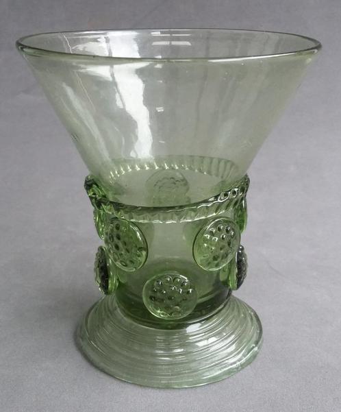 Waldglas Berkemeijer Wijnglas Bohemen Duitsland 20 ste eeuws, Antiek en Kunst, Antiek | Glas en Kristal, Ophalen of Verzenden