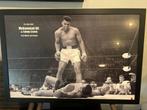 Poster Muhammed Ali met lijst, Antiek en Kunst, Kunst | Tekeningen en Foto's, Ophalen