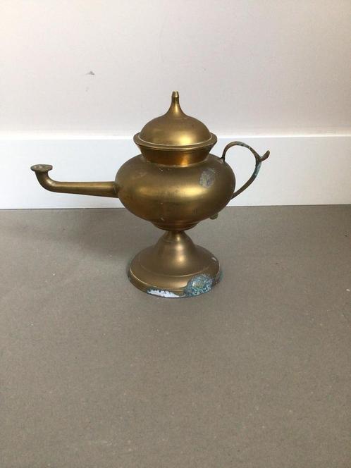 Olielamp, Antiek en Kunst, Antiek | Koper en Brons, Ophalen of Verzenden