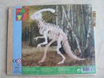NIEUW hout dier 3D PUZZEL Parasaurolophus SKELET dinosaurus, Ophalen of Verzenden, Nieuw, 1:50 of kleiner, Figuur of Figuren