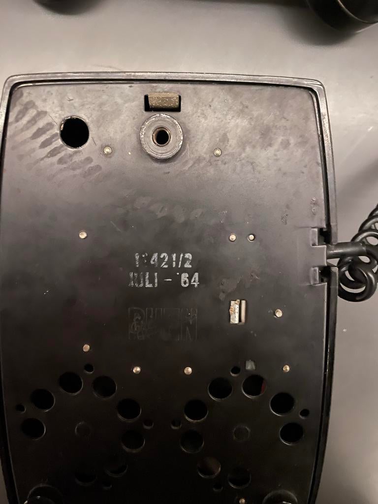 Vintage Bakelieten Telefoon - Jaren '60, Telecommunicatie, Vaste telefoons | Niet Draadloos, Ophalen of Verzenden, Gebruikt, Bakeliet
