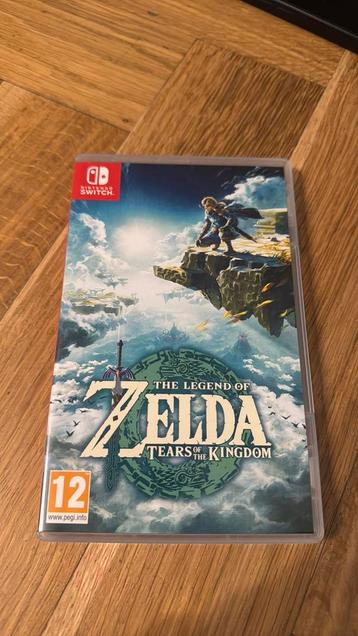 Nintendo switch - Legend of Zelda Tears of Kingdom Spel beschikbaar voor biedingen