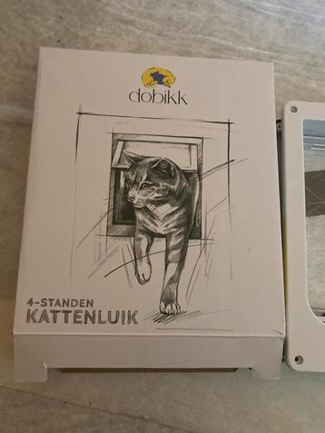 4 standen kattenluik Dobikk beschikbaar voor biedingen
