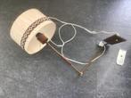 Vintage wandlamp elleboog lamp met teak en koperen elleboog., Antiek en Kunst, Ophalen of Verzenden