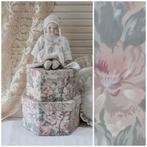 Romantische gebloemde dozen - CharmantGoed -, Antiek en Kunst, Curiosa en Brocante, Ophalen of Verzenden