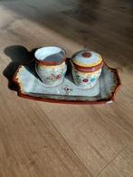 Handgeschilderd Italiaans Majolica Roomstel, Ophalen of Verzenden