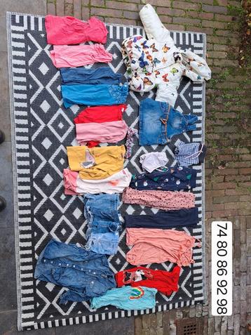 Kleding pakket  74 80 86 92 98 beschikbaar voor biedingen