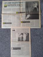 King Crimson: Robert Fripp  A3 formaat  1 euro, Ophalen of Verzenden, 1960 tot 1980, Tijdschrift