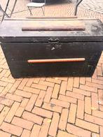 Oude houten dekenkist, Antiek en Kunst, Antiek | Meubels | Kasten, Ophalen of Verzenden