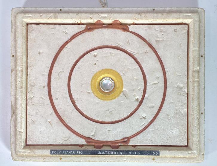 Poly planar waterbestendige speaker, Audio, Tv en Foto, Luidsprekers, Zo goed als nieuw, Front, Rear of Stereo speakers, Minder dan 60 watt