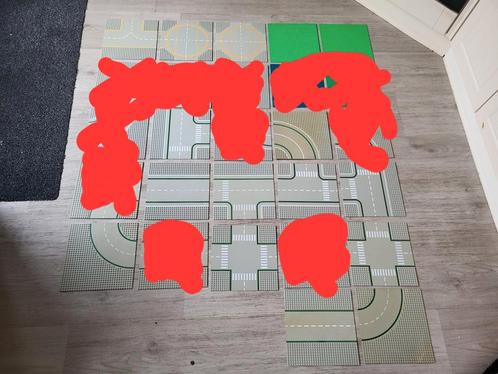 Lego wegplaten, Lego space platen en Lego grondplaten., Kinderen en Baby's, Speelgoed | Duplo en Lego, Gebruikt, Lego, Losse stenen
