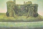 " My Castle  "  ingeljste ets van Rob Clous € 35, 50 tot 75 cm, Nieuw, Ophalen of Verzenden, Schilderij