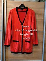 Paola vest rood maat L, Kleding | Dames, Paola, Maat 42/44 (L), Ophalen of Verzenden, Zo goed als nieuw