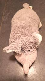 Pillow Pets – Knuffel en Kussen in Eén – Grijs – Polyester, Kinderen en Baby's, Speelgoed | Knuffels en Pluche, Ophalen of Verzenden