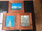 Fotolijsten 3 stuks, Huis en Inrichting, Woonaccessoires | Schilderijen, Tekeningen en Foto's, Ophalen, Zo goed als nieuw, Print